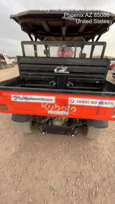 2022 Kubota RTV-X1140W-H Plastic Canopy, Windshield Acrylic Clear, LED Strobe Light, Wire Harness Kit, Back up Alarm