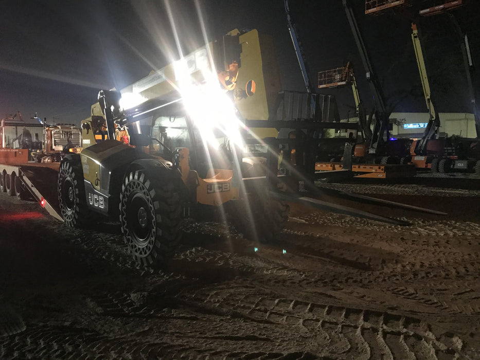 2020 JCB 509-42 Cab/Heat/Air, Solid Tires, Work Lights, Beacon, Aux Hydraulics, Back up Alarm, Lifting Eye, ES Decals