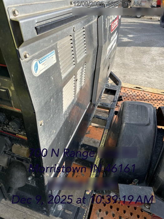 2019 Lincoln Electric Vantage 322 Ready-Pak 3, Two Wheel Trailer, Fender and Light Kit, Cable Rack