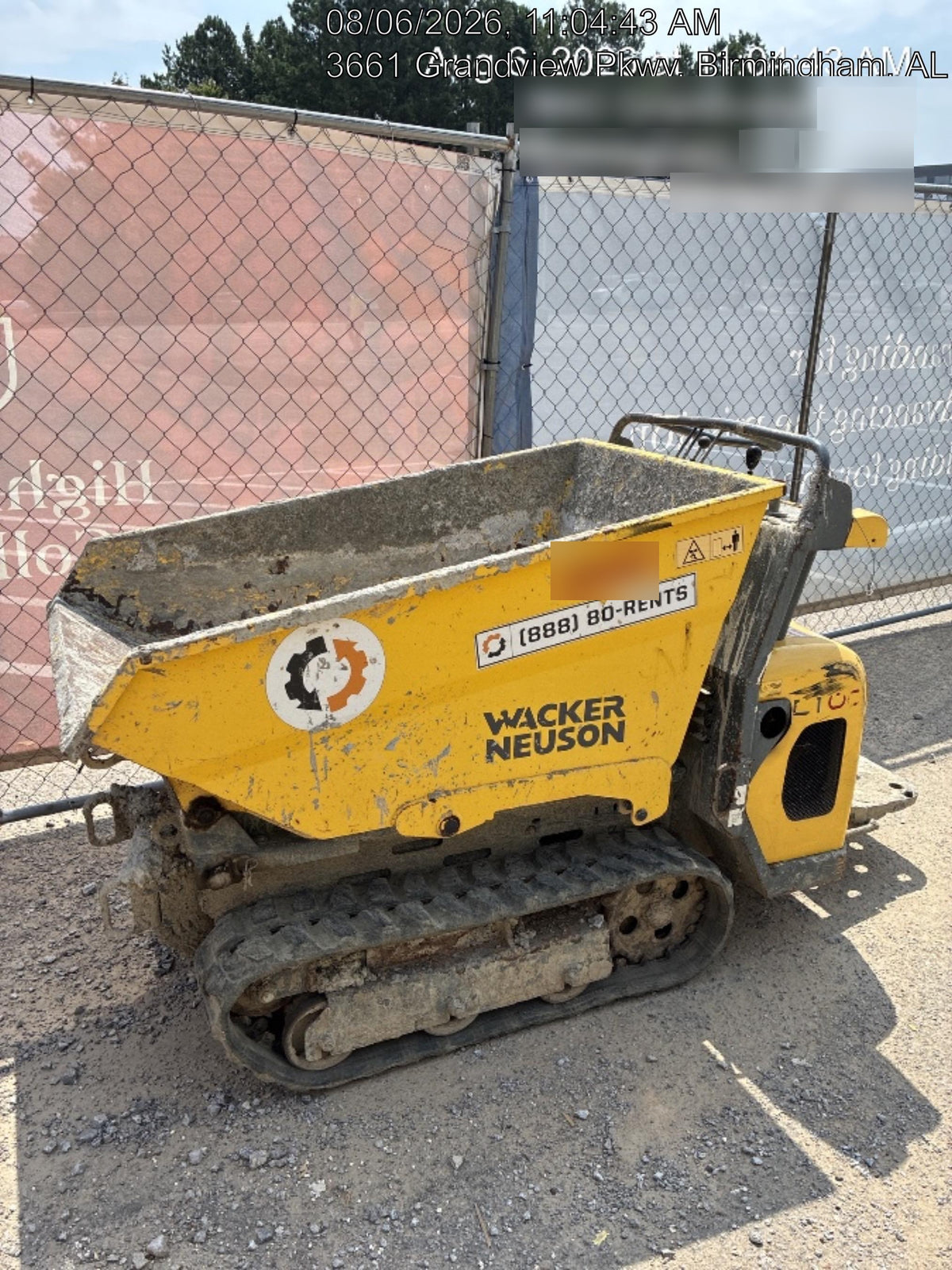 2019 WACKER NEUSON DT08