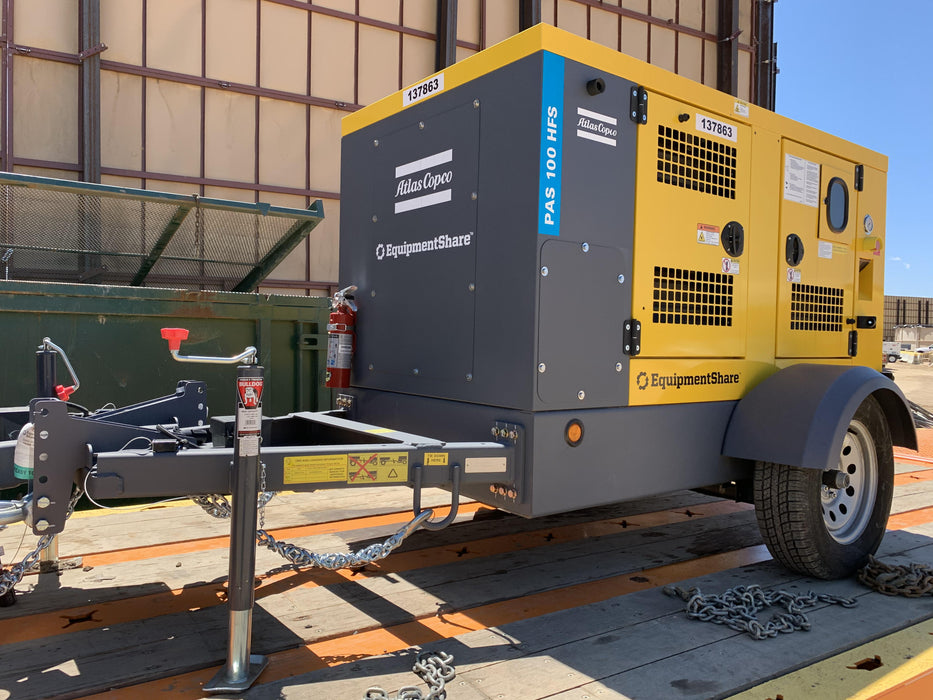 2021 ATLAS COPCO PAS 100 HF CS Enclosed