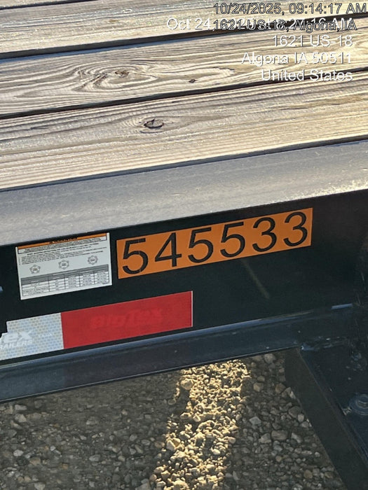 2026 BIG TEX TRAILER 16EH-20D3A-MRBK