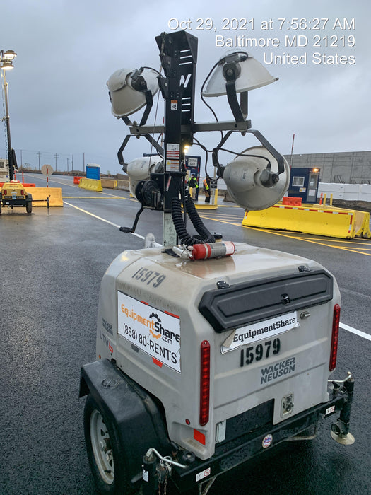 2018 Wacker Neuson LTV6L-MH Wacker Neuson LTV6K Mobile Light Tower