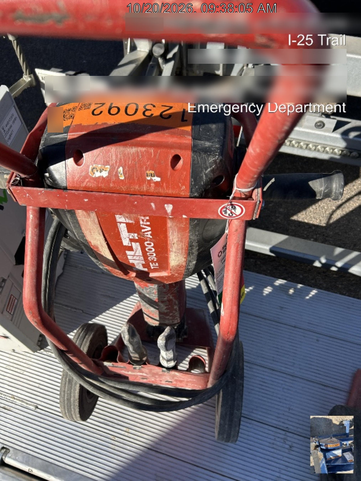 2020 HILTI TE 3000-AVR
