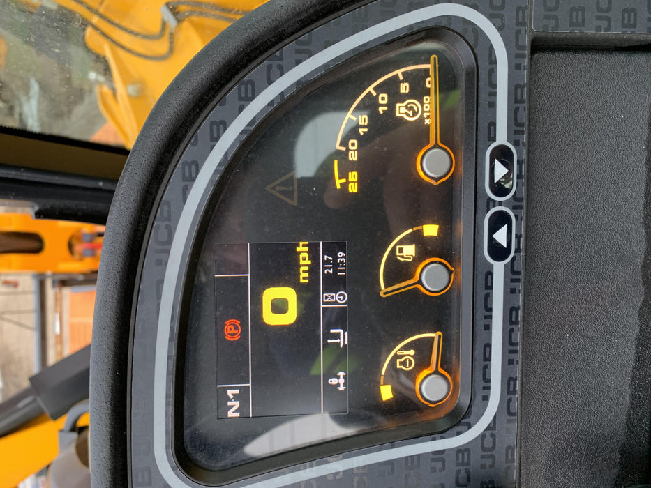 2020 JCB 512-56 Canopy, 74Hp, Solid Tires, Work Lights, Beacon, Aux Hydraulics, Back up Alarm, Lifting Eye, ES Decals