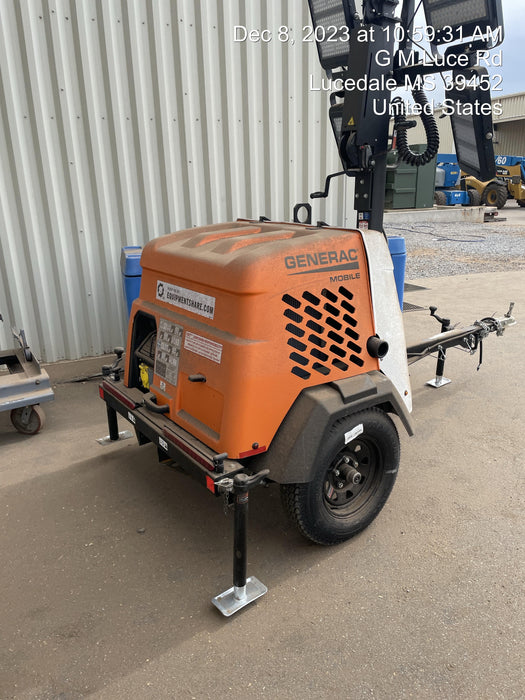 2023 Generac MLT2 Diesel, Flex Switch 120V Input, Powerzone Controller, 
(4) 320W LED Lights, 4kW Generator, 39.9 Gal Fuel Tank, 2" Ball, T3