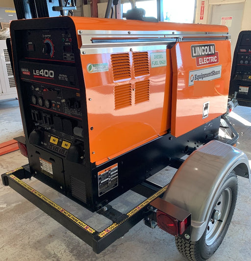 2022 Lincoln Electric LE400 Kubota V1505, Trlr, Cable Rack, Light Kit, ES Decals, T3