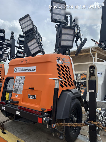 2024 Generac MLT2 Diesel, Flex Switch 120V Input, Powerzone Controller, 
(4) 320W LED Lights, 4kW Generator, 39.9 Gal Fuel Tank, 2" Ball, T3