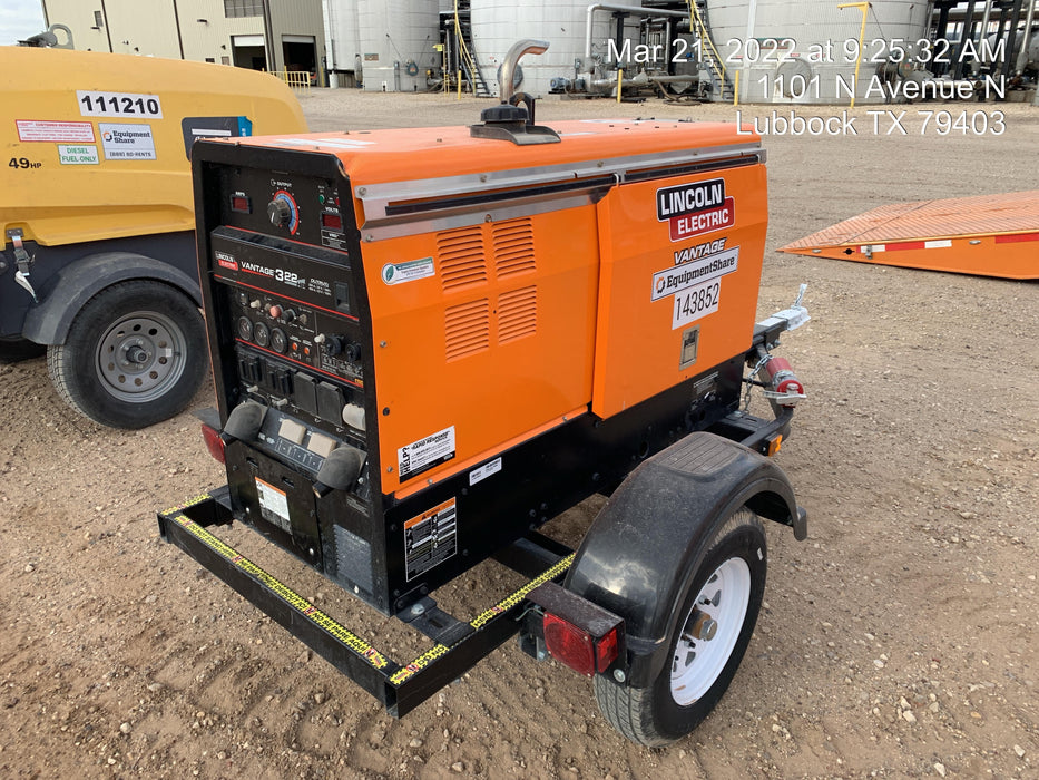 2021 Lincoln Electric Vantage 322 VANTAGE 322 READY-PAK 3
(EQUIPMENTSHARE)