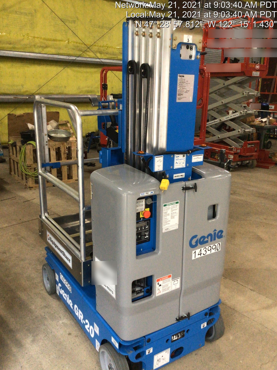 2021 GENIE GR-20