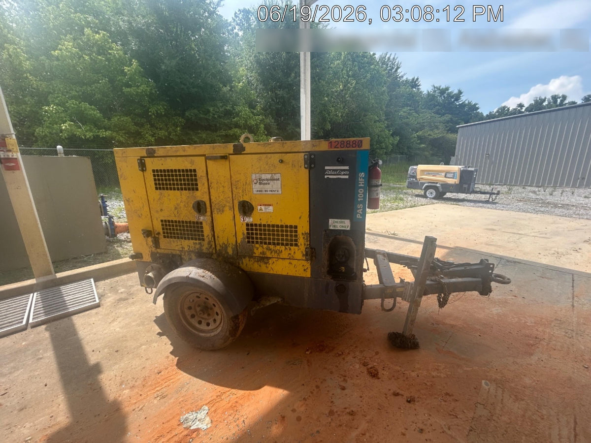 2020 ATLAS COPCO PAS 100 HF CS Enclosed