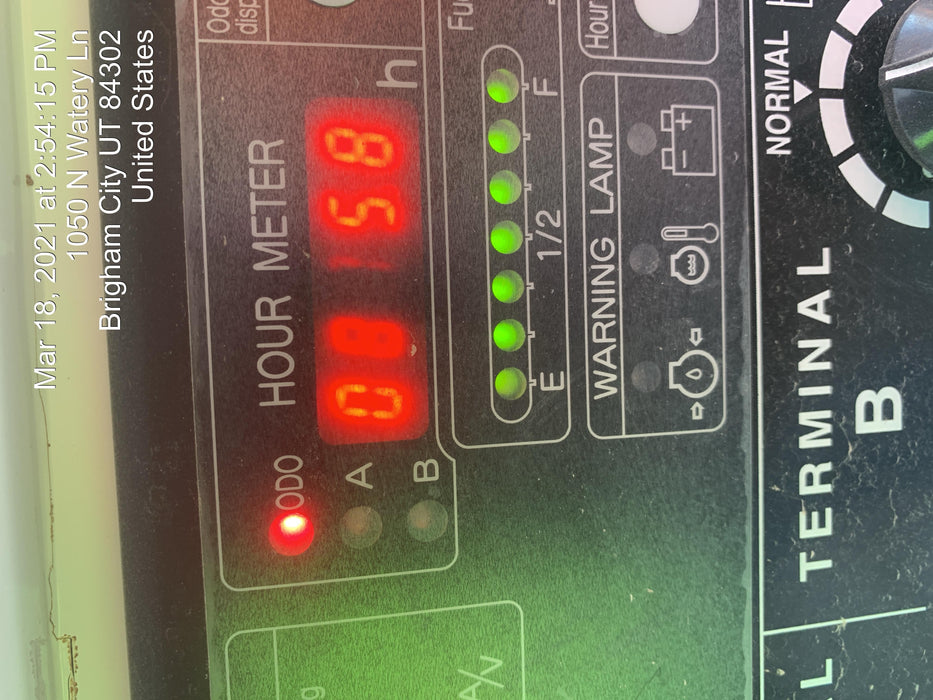 2020 Multiquip DLW400ESA4 400 amp Welder, 14kW, 120/240V, T4F Kubota, Trailer