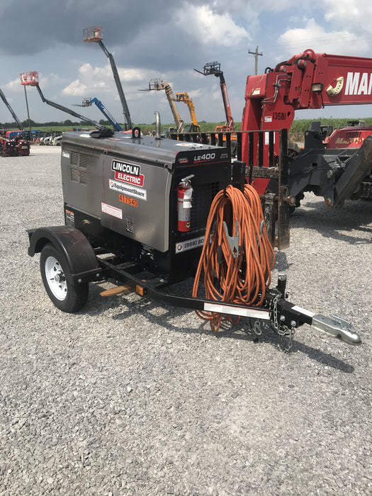 2024 Lincoln Electric LE400 Kubota V1505, Trlr, Cable Rack, Light Kit, ES Decals, T3