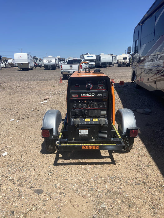 2022 Lincoln Electric LE400 Kubota V1505, Trlr, Cable Rack, Light Kit, ES Decals, T3