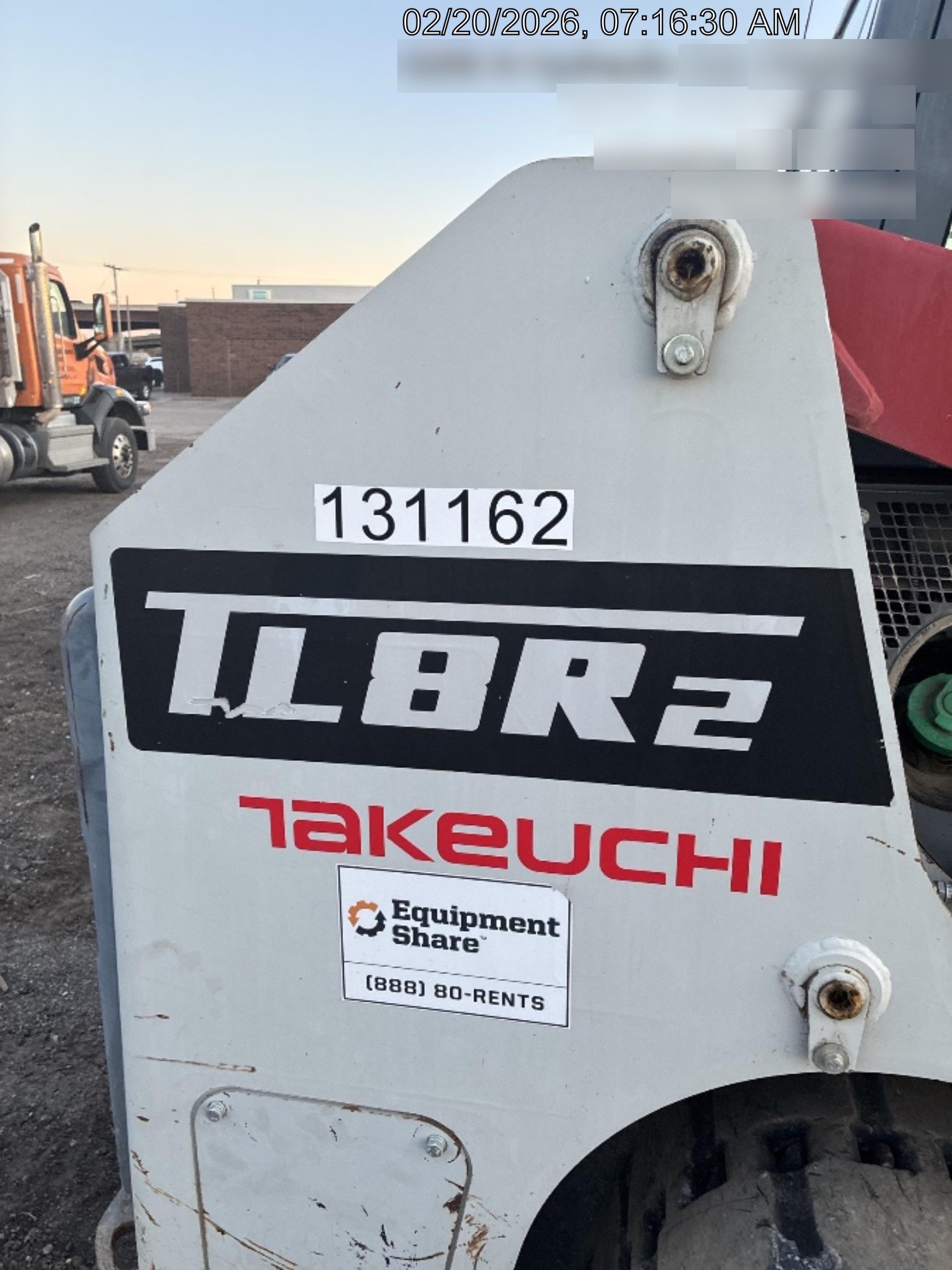 2020 TAKEUCHI TL8R2-CR