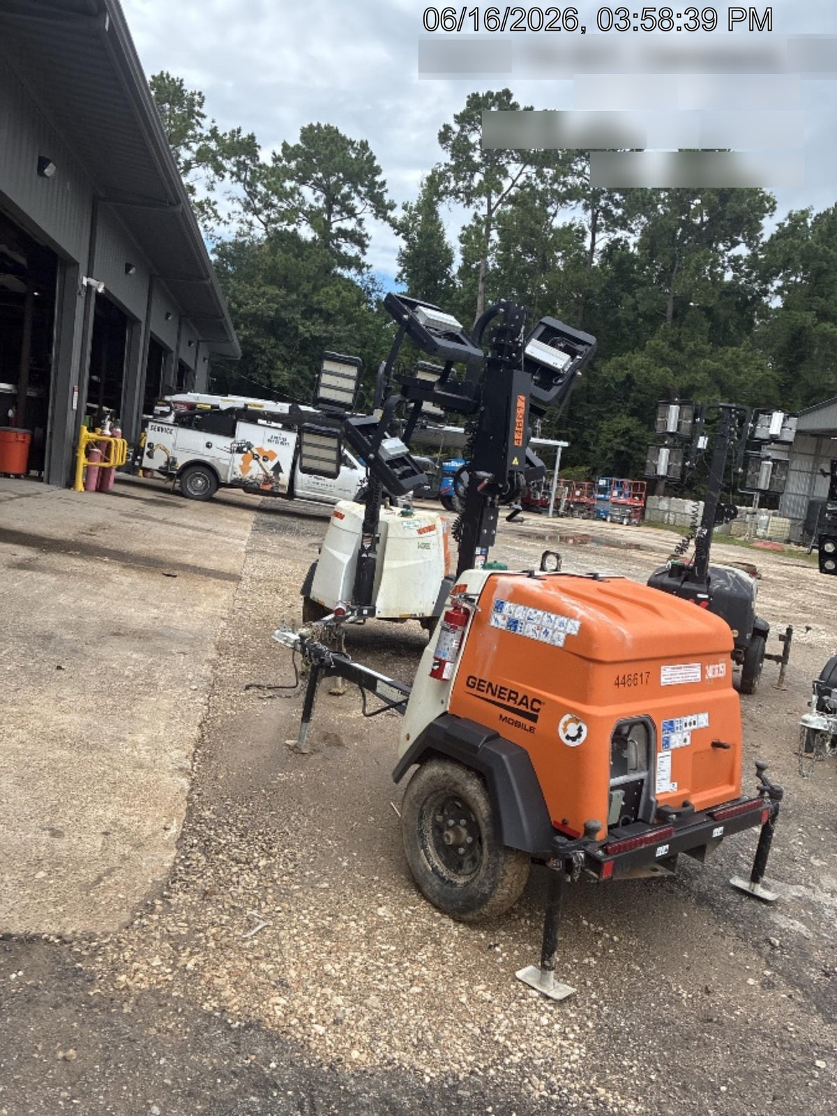 2024 Generac MLTS-4 2.4kW, Mitsu Eng, Analog, LED, Diesel.