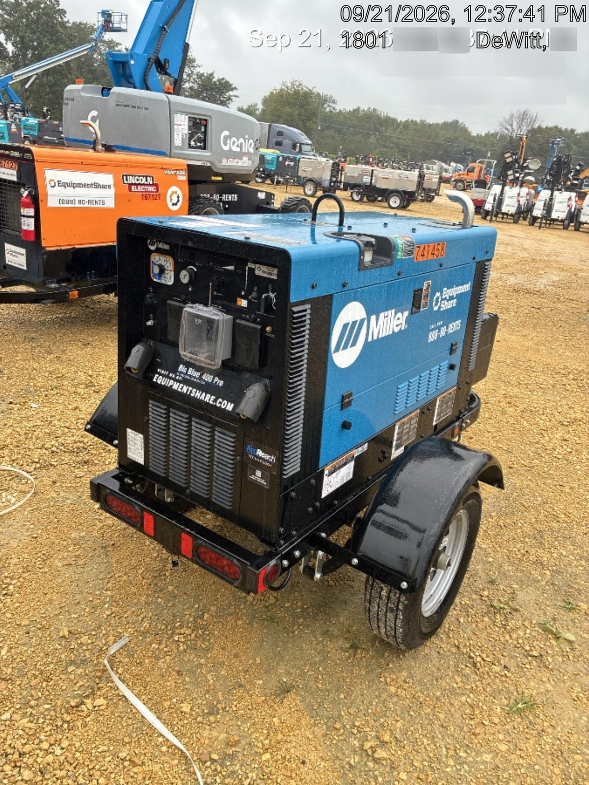 2026 MILLER ELECTRIC BIG BLUE 400