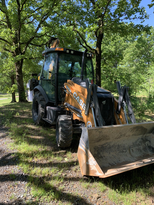 2020 Case 580N EP - Extendable Backhoe Cab/Heat/Air, 4WD, Extendable Stick, Pilot Controls, 2 Way Hydraulics, Ride Control, TAG Manual QC