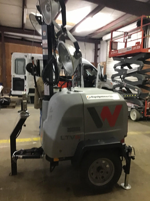 2019 Wacker Neuson LTV6L-MH Mobile Light Tower w/Fuel Level Sensor Installed