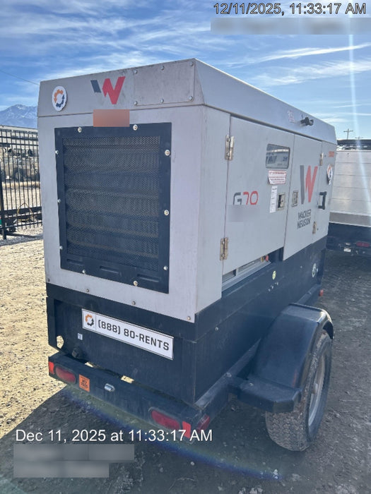 2019 WACKER NEUSON G70