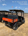 2020 Kubota RTV-X1140W-H 4WD, LED Strobe, Windshield Acrylic Clear, Plastic Canopy, Wire Harness Kit, Backup Alarm