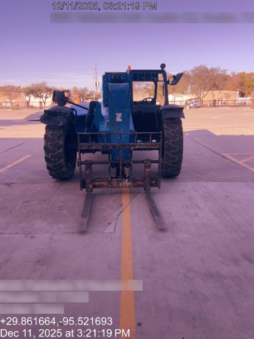 2019 Genie GTH-636 Canopy, Solid RT Tires, LED Work Lights, Beacon 60" QA Carriage, 48" Forks