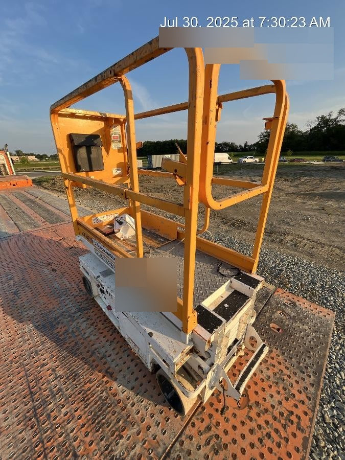 Custom Equipment HB-1430 Hy-Brid Scissor Lift
Platform capacity up to 670 lbs
Working height up to 20 ft
Weighs under 1,700 lbs
Non-marking wheels