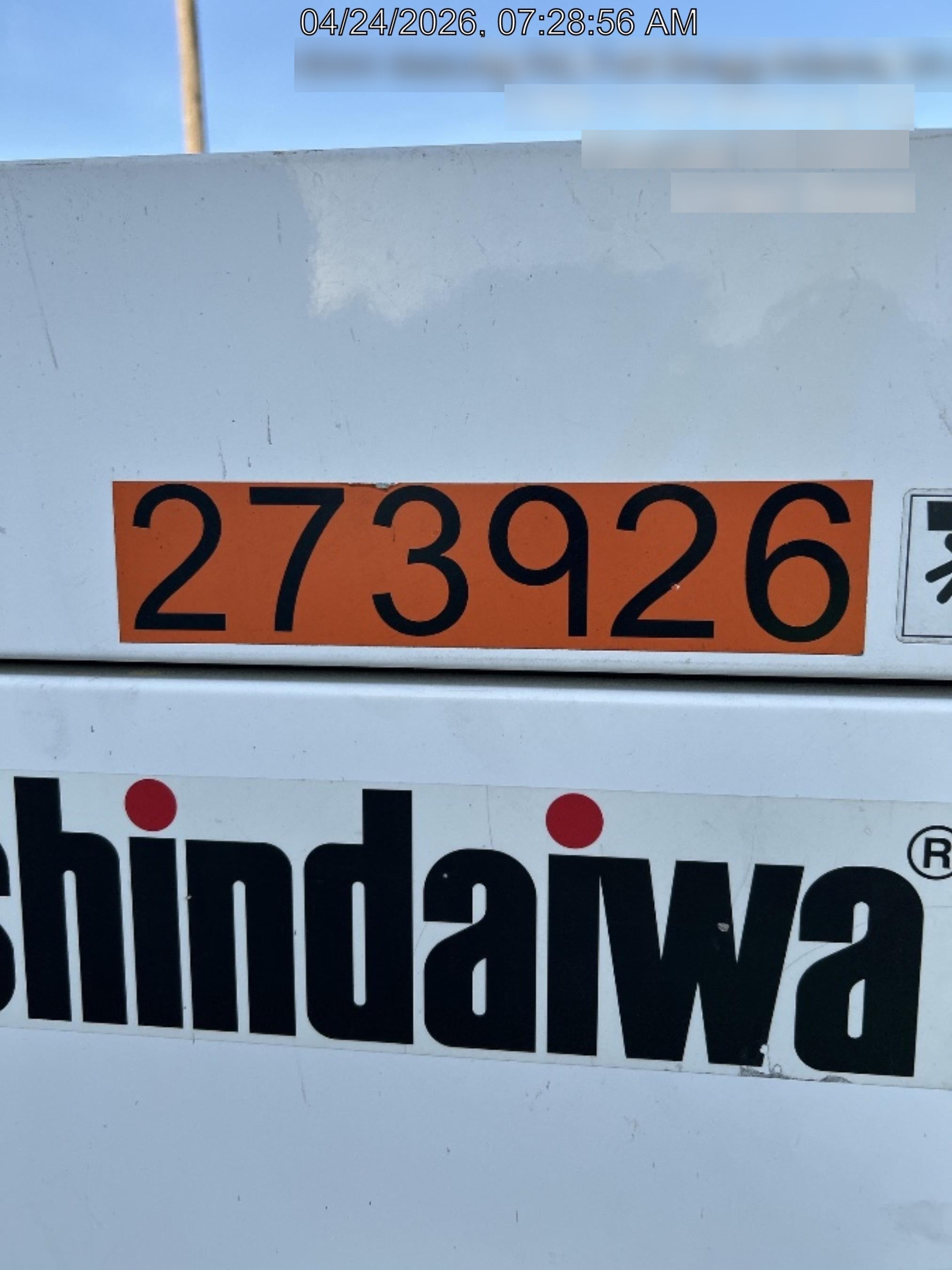 2022 SHINDAIWA DGK15FL