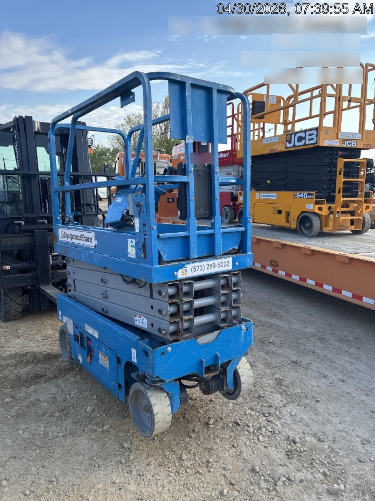 2017 Genie GS-1930 Genie GS-1930 Scissor Lift