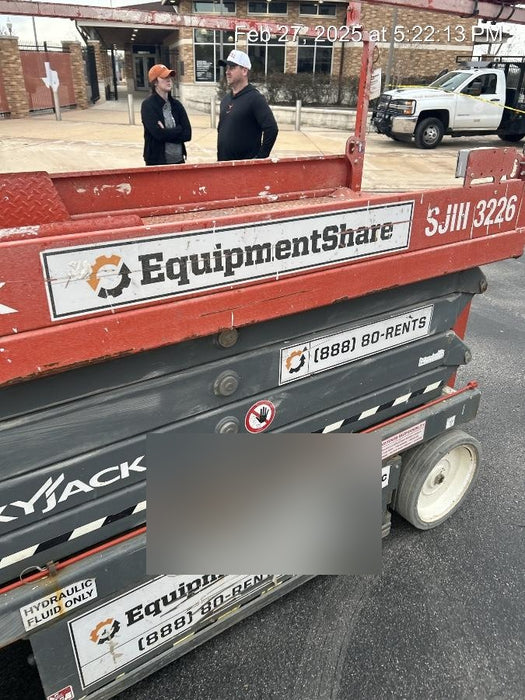 2019 Skyjack SJIII-3226 Standard Options