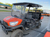 2021 Kubota RTV-X1140W-H Plastic Canopy, Windshield Acrylic Clear, LED Strobe Light, Wire Harness Kit, Back up Alarm