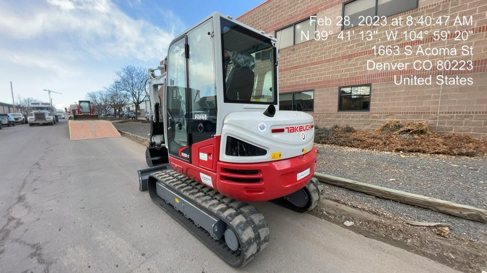 2023 TAKEUCHI TB250-2CR