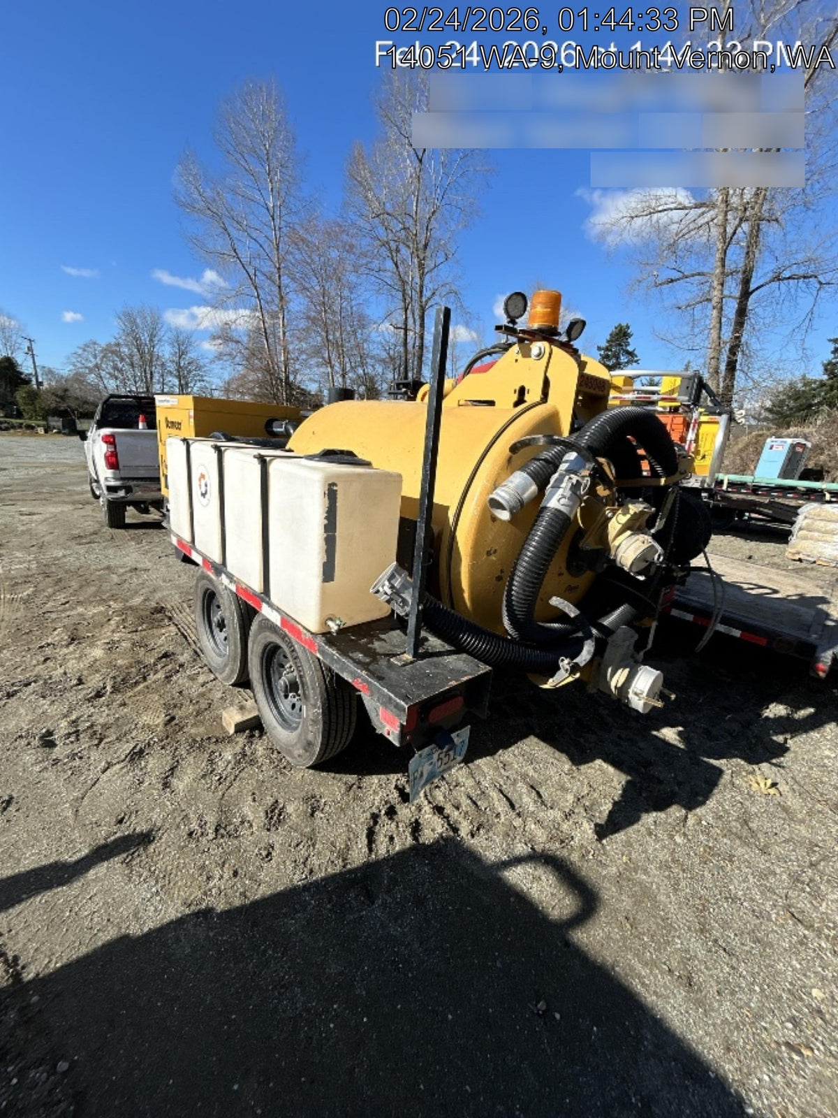 2022 Vac-Tron LP573XDT T4 Koehler Diesel Engine, 500 Gallon Debris Tank, x2 100 Gallon Water Tanks