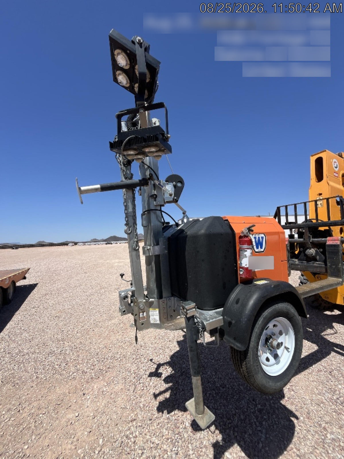 2024 Wanco WLTT-4MM4K Diesel, Deep Sea Controller, Shore Power Plug, Auto Start, (4) 350W LED Floodlights, 4kW Generator, 60 Gal Fuel Tank, 2" Ball, T3