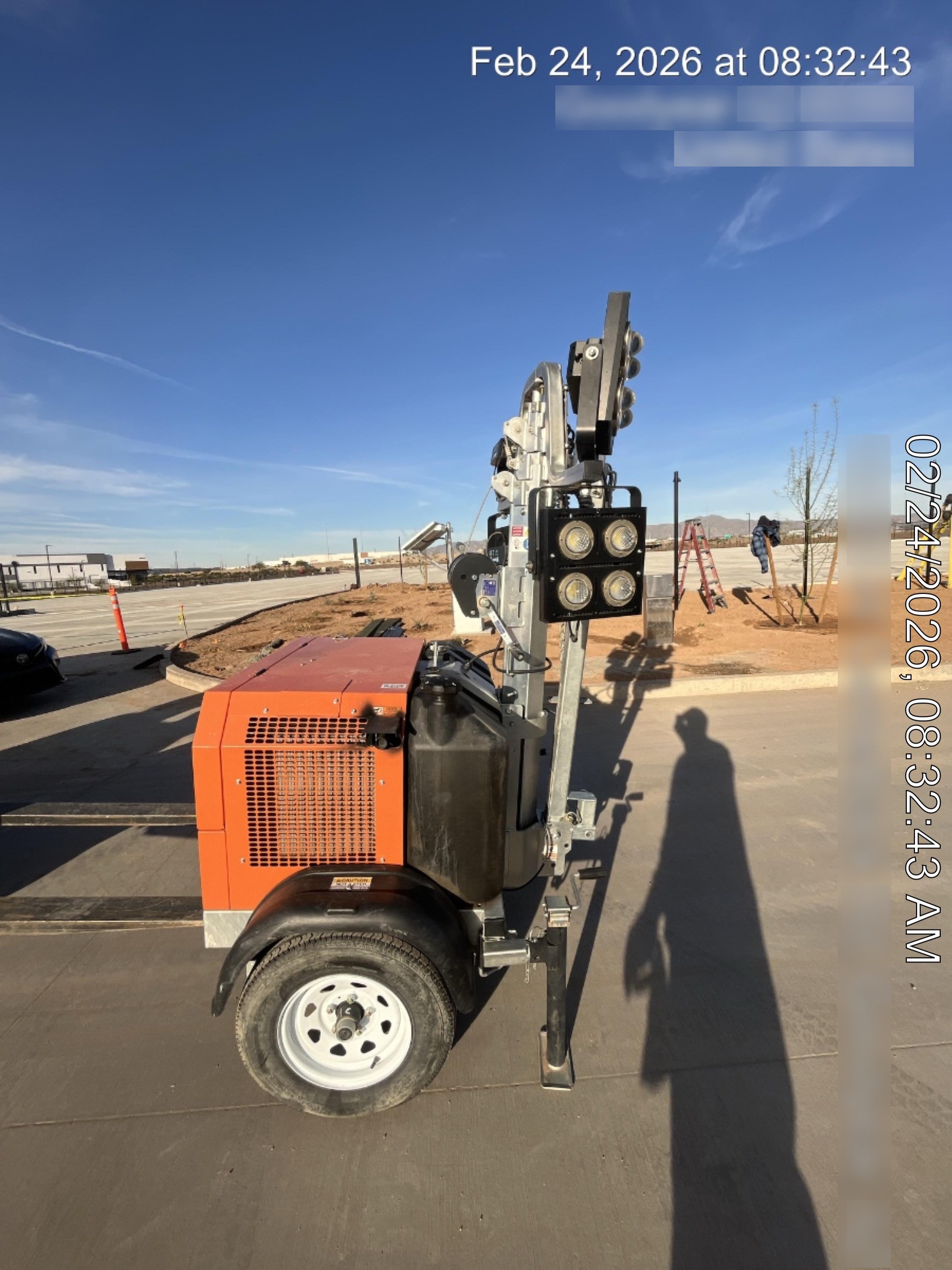 2024 Wanco WLTT-4MM4K Diesel, Deep Sea Controller, Shore Power Plug, Auto Start, (4) 350W LED Floodlights, 4kW Generator, 60 Gal Fuel Tank, 2" Ball, T3