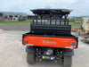 2022 Kubota RTV-X1140W-H Plastic Canopy, Windshield Acrylic Clear, LED Strobe Light, Wire Harness Kit, Back up Alarm