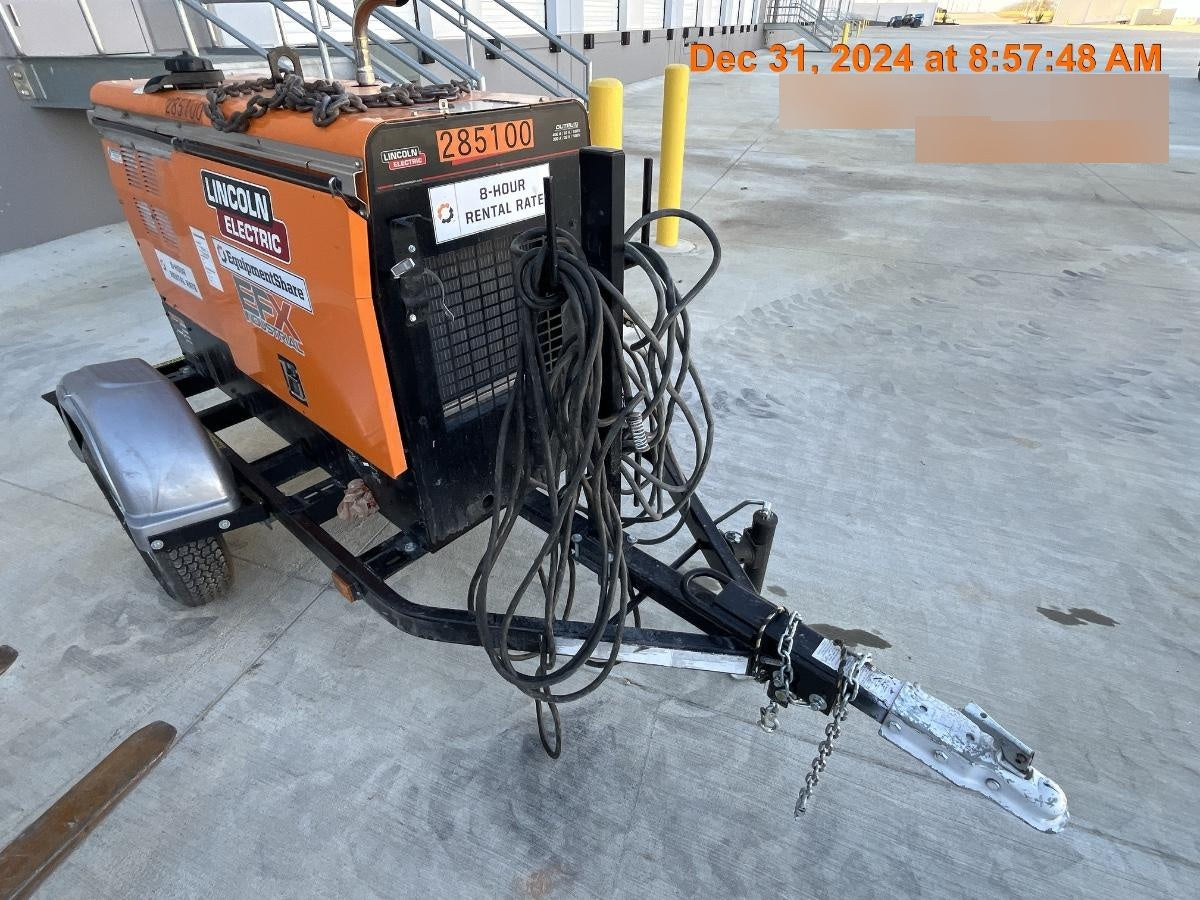 2022 Lincoln Electric LE400 Kubota V1505, Trlr, Cable Rack, Light Kit, ES Decals, T3