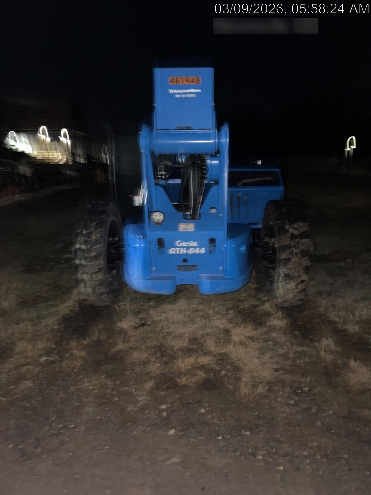 2024 Genie GTH-844 74Hp Dsl, Cab/Heat/Air, Sld Tires, LED WL, Bcn, L Hook, T3 + Access Control