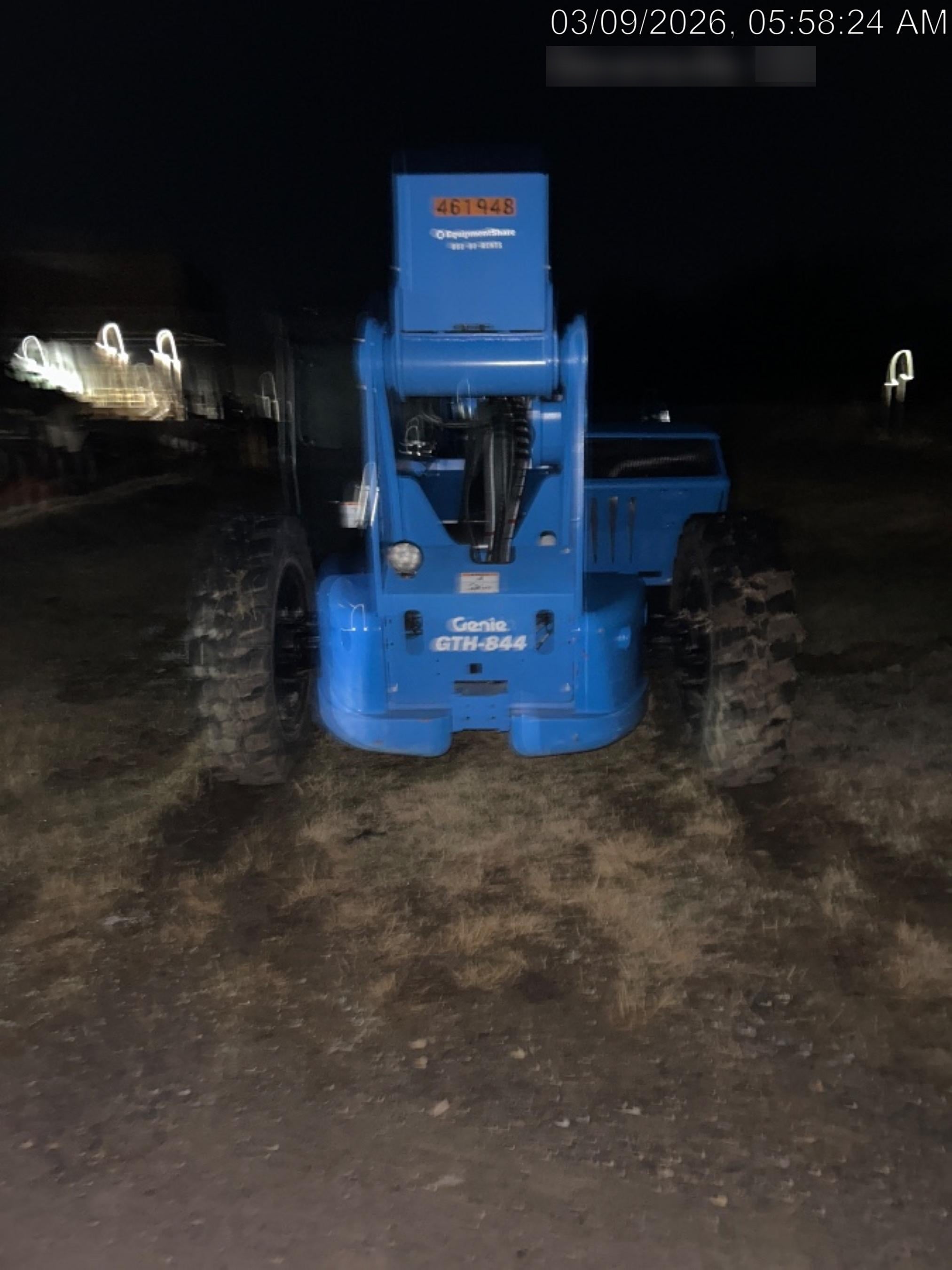 2024 Genie GTH-844 74Hp Dsl, Cab/Heat/Air, Sld Tires, LED WL, Bcn, L Hook, T3 + Access Control