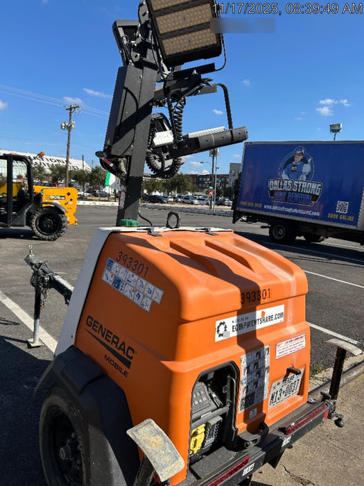 2024 Generac MLT2 Diesel, Flex Switch 120V Input, Powerzone Controller, 
(4) 320W LED Lights, 4kW Generator, 39.9 Gal Fuel Tank, 2" Ball, T3