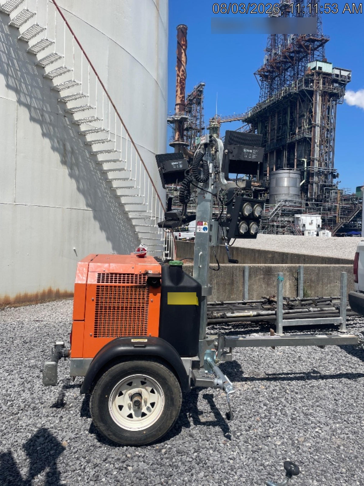 2023 Wanco WLTT-4MM4K Diesel, Deep Sea Controller, Shore Power Plug, Auto Start, (4) 350W LED Floodlights, 4kW Generator, 60 Gal Fuel Tank, 2" Ball, T3