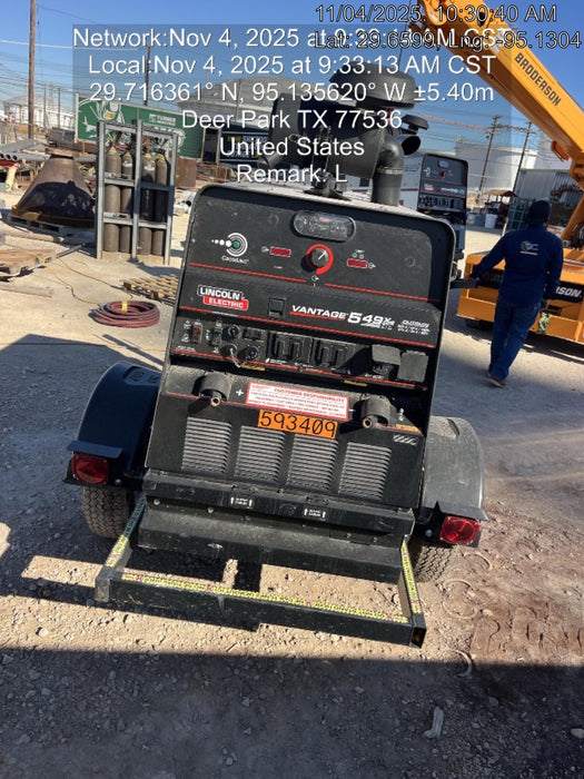 2025 LINCOLN ELECTRIC Vantage 549X