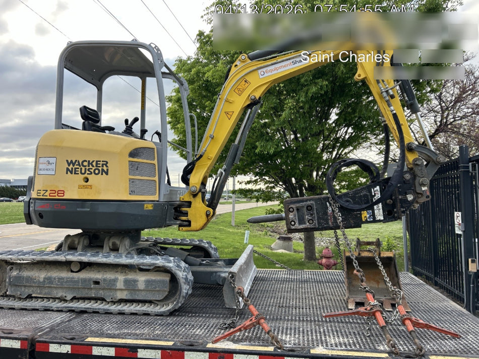 2017 Wacker Neuson EZ28 Wacker Neuson E0506-EZ28-MX - Track/LGD/CAN/VDS/12, 18, 24" Buckets