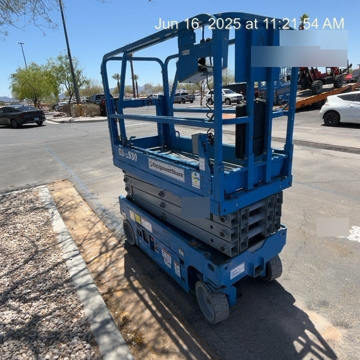 2019 Genie GS-1930 Half Height Swing Gate, 800W Inverter