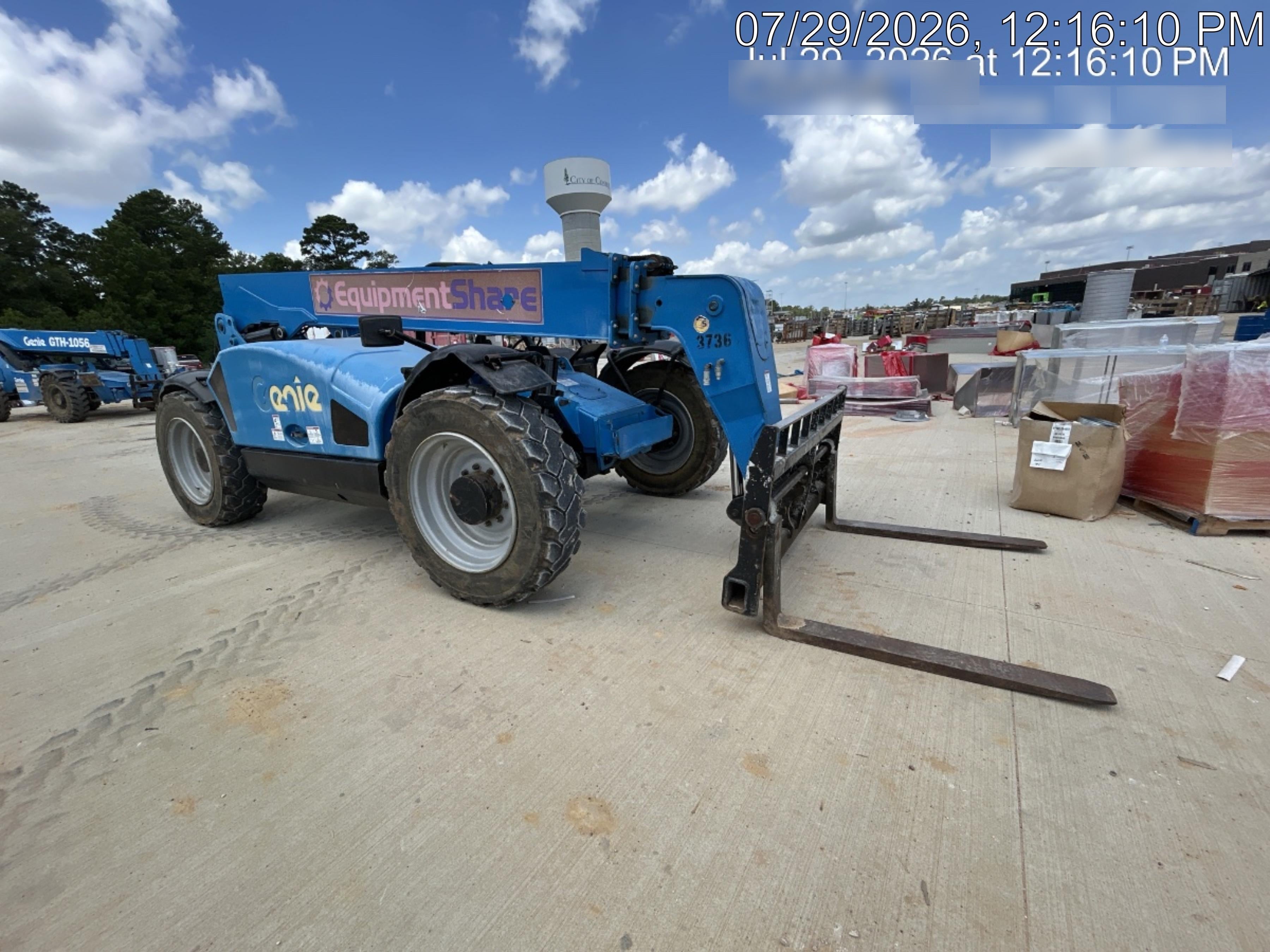 2017 Genie GTH-844 Genie GTH 844, Solid Tires, 60" carriage, Open ROPS - GTH08E-10916