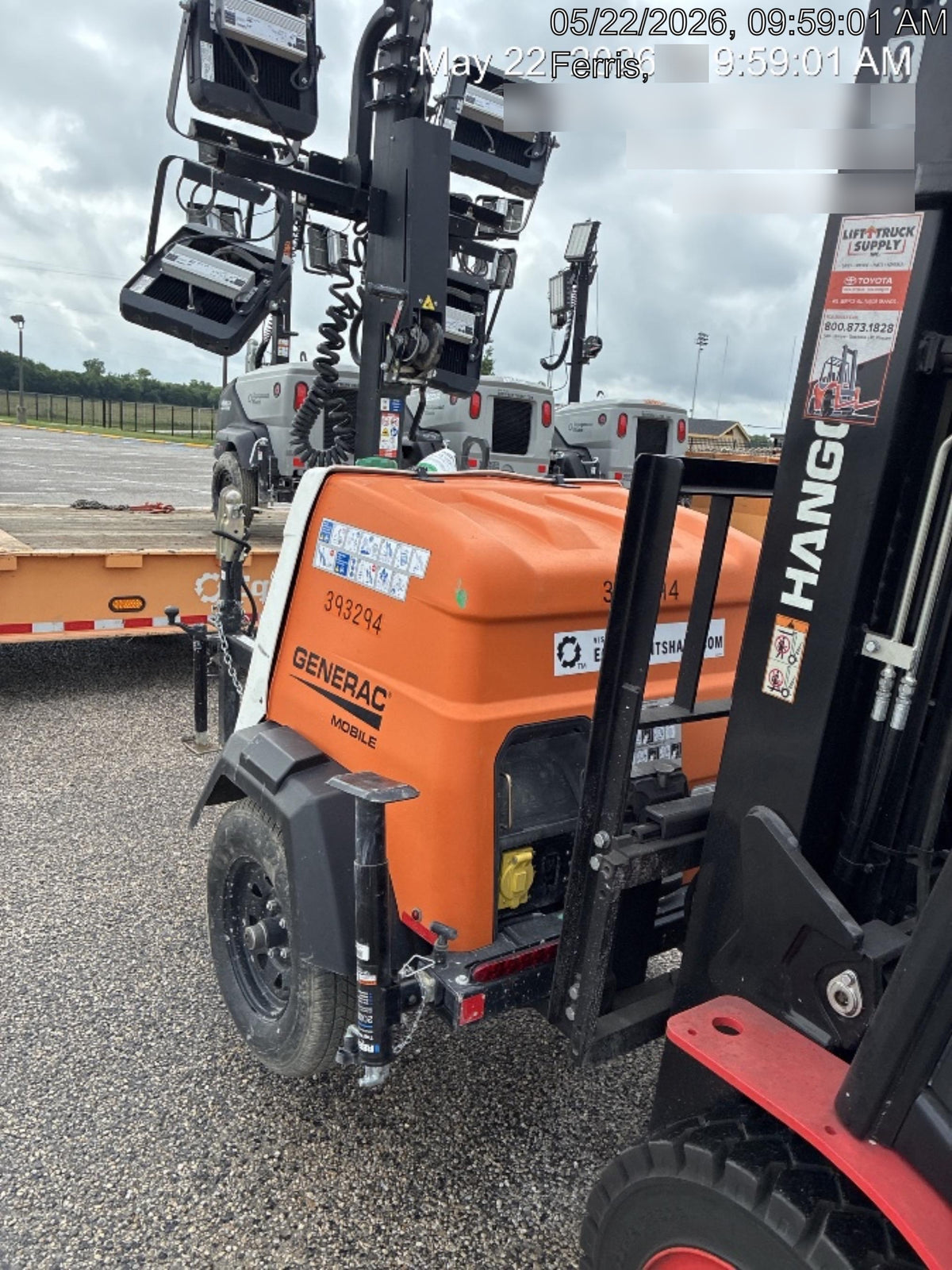 2024 Generac MLT2 Diesel, Flex Switch 120V Input, Powerzone Controller, 
(4) 320W LED Lights, 4kW Generator, 39.9 Gal Fuel Tank, 2" Ball, T3