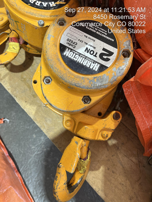 2022 HARRINGTON CF020-30