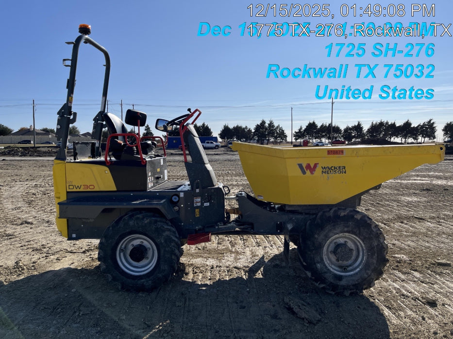 2025 WACKER NEUSON DW307 ROPS