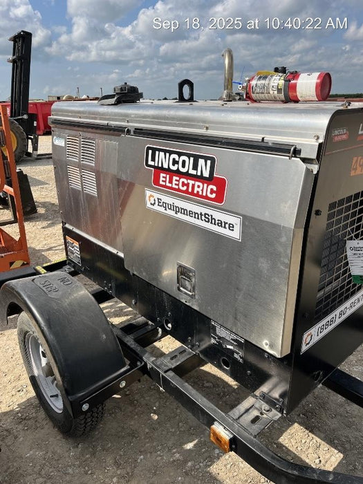 2025 Lincoln Electric LE400 Diesel, Kubota V1505, 22 HP, Trlr, Cable Rack, Light Kit, ES Decals, T3