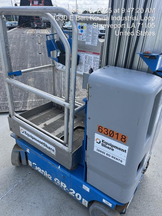 2020 GENIE GR-20
